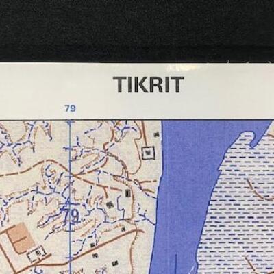 LOT#205: Tactical Pilotage Chart of Tikrit