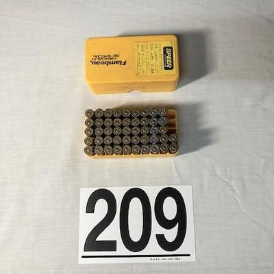 LOT#209: 357 Mag JHP Ammo Open Box