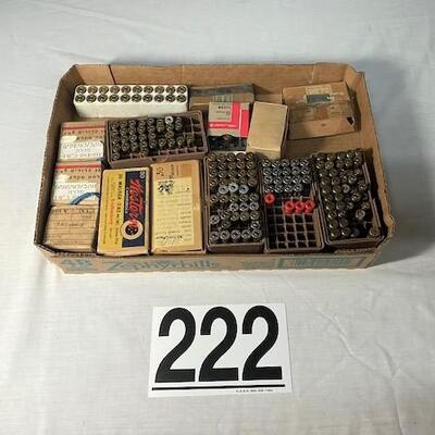 LOT#222: Assorted Ammo Lot (#1)
