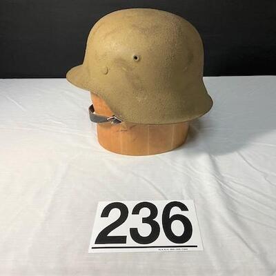 LOT#236: WWII German M42 Helmet (#1)