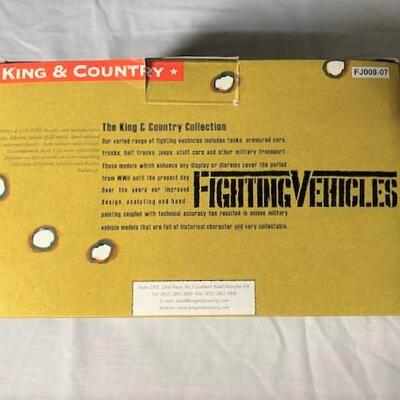 LOT#240: NOS King & Country (Retired) Motorcycle Combo Sager's Soldiers