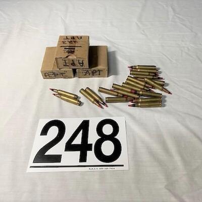 LOT#248: CJ5 Bullets .223cal