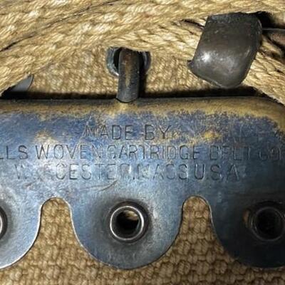 LOT#263: 1918 Mills Cartridge Belt