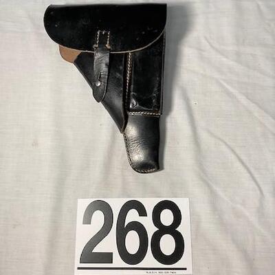 LOT#268: Unknown Maker P38 Holster w/ 3rd Reich Mark