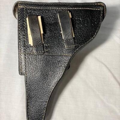 LOT#269: Marked ERG42 P.08 Holster w/ 3rd Reich Mark
