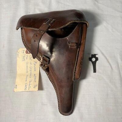 LOT#276: Late 42 Mauser Holster #3947