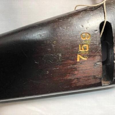 LOT#299: 1942-43 Inland Hi-wood M1 Carbine Stock (#1)