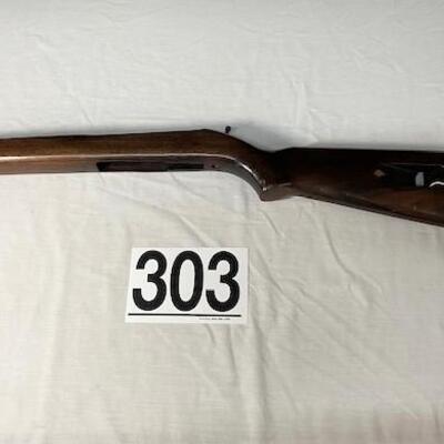 LOT#303: D.T.N. Hiwood M1 Carbine Stock w/ Repair