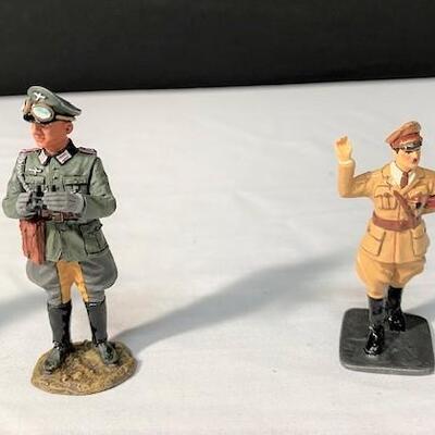 LOT#315: Open Stock King & Country Rommel Hitler and Others