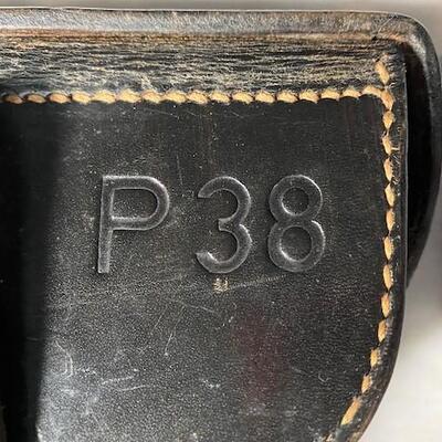 LOT#363: 1941 CWW P38 Holster 3rd Reich Mark