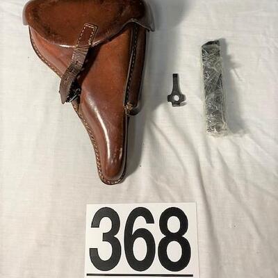 LOT#368: Unmarked P.08 Holster (#1)