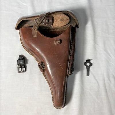 LOT#369: Unmarked P.08 Holster (#2)