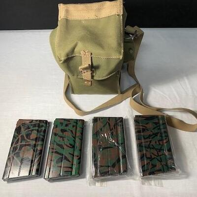 LOT#373: Believed to be 7.62 x 51mm w/ Pouch (#1)
