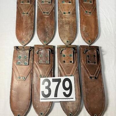 LOT#379: Set of Boyt 45 USMC Leather Scabbard  (#3)