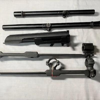 LOT#382 Weaver Scopes & Scope Mounts