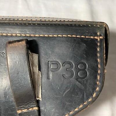 LOT#392: 1943 GXY P38 Holster 3rd Reich Mark