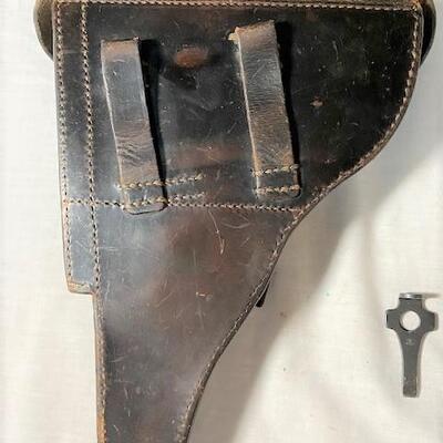 LOT#394: Date Unknown Schambach P.08 Holster