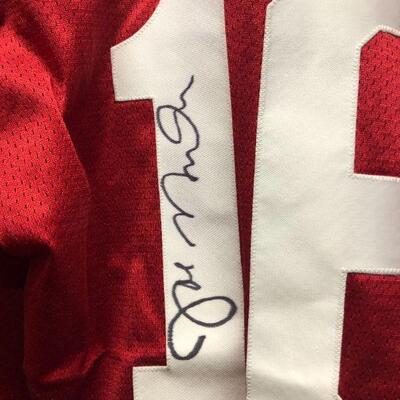 Joe Montana Signed Game Day Jersey, San Francisco 49ers