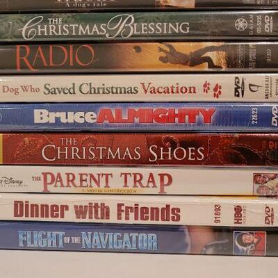 Lot 152: (13) Assorted NEW SEALED DVD Movie Collection 