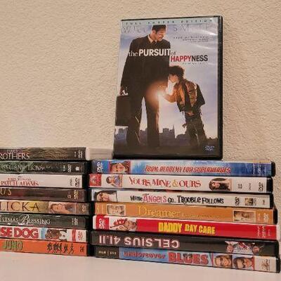 Lot 153: (16) Assorted Used DVD Movie Collection 