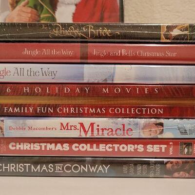 Lot 154: (17) Assorted NEW SEALED Christmas DVD Movies 