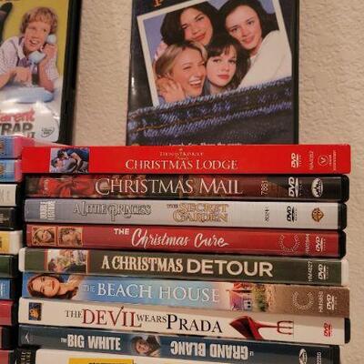 Lot 157: (25) Assorted Used DVD Movie Collection 