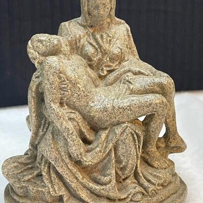 Mary and Jesus ash artware 