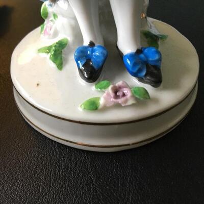 Pair of Antique Porcelain Figurines 8â€