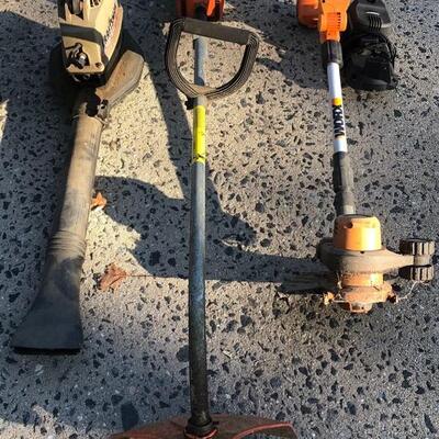 Lot 56 G: Craftsman Leaf Blower, Stihl Weed wacker & Worx Weed wacker