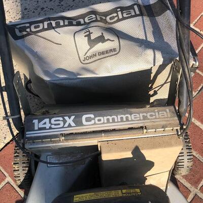 Lot 57 G: John Deere 14SX Commercial Lawnmower 