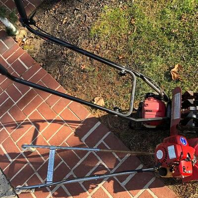 Lot 58 G: Honda & Mantis yard tillers