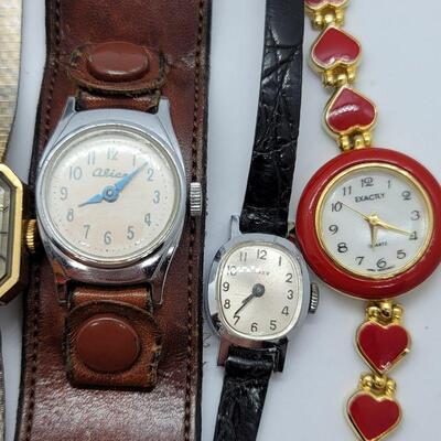 Lot 116: Watch lot for repair, parts or crafting