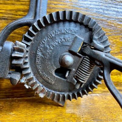 Lot 17: Goodell Cast Iron Apple Corer and more 