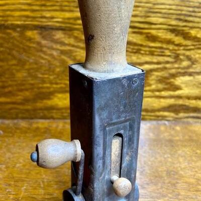 Lot 17: Goodell Cast Iron Apple Corer and more 