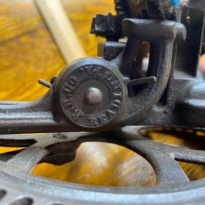 Lot 17: Goodell Cast Iron Apple Corer and more 