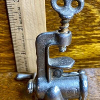 Lot 18: Cast Iron Apple Corer and more