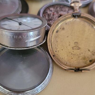 Lot 118: Pocket Watch Cases/Parts