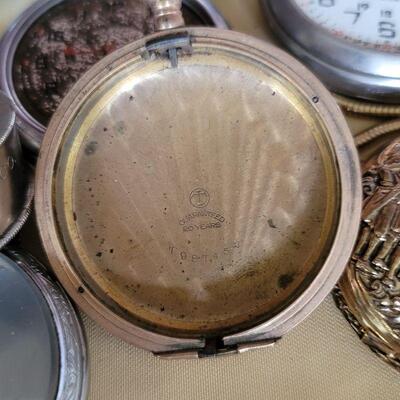 Lot 118: Pocket Watch Cases/Parts