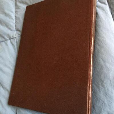 Vintage 1948 Union N.J. High School BOOSTER YEARBOOK 8" X 11", 99 PAGES