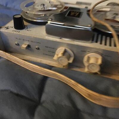 1960s Vintage JULIETTE 4 Transistor Tape Recorder White