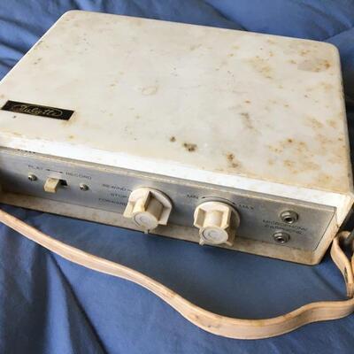 1960s Vintage JULIETTE 4 Transistor Tape Recorder White
