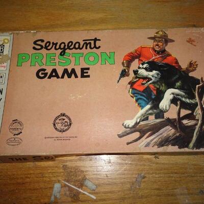 Vintage Sergeant Preston Game
