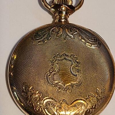 Lot 119: Gold filled Elgin Pocket Watch WORKS, Gold filled Ladies Bulova wristwatch WORKS, Art Deco pocket knife and more!, 