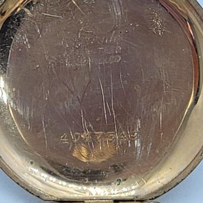 Lot 119: Gold filled Elgin Pocket Watch WORKS, Gold filled Ladies Bulova wristwatch WORKS, Art Deco pocket knife and more!, 