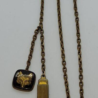 Lot 119: Gold filled Elgin Pocket Watch WORKS, Gold filled Ladies Bulova wristwatch WORKS, Art Deco pocket knife and more!, 