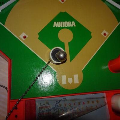 Aurora Vintage Board Game Skittle Baseball Don Adams 1971 
