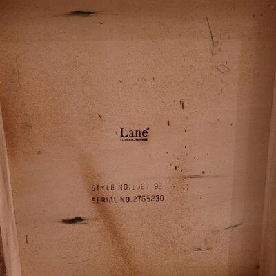 Lot 182: Vintage Mid Century Modern LANE Cabinet 28