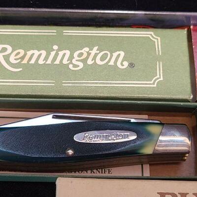 Lot 123: New Pocket Knives Remington and More