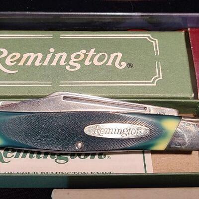 Lot 123: New Pocket Knives Remington and More