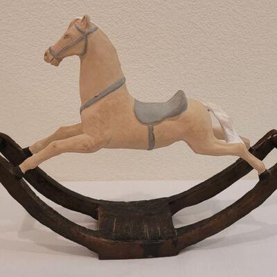 Lot 185: Vintage ETHAN ALLEN Rocking Horse 